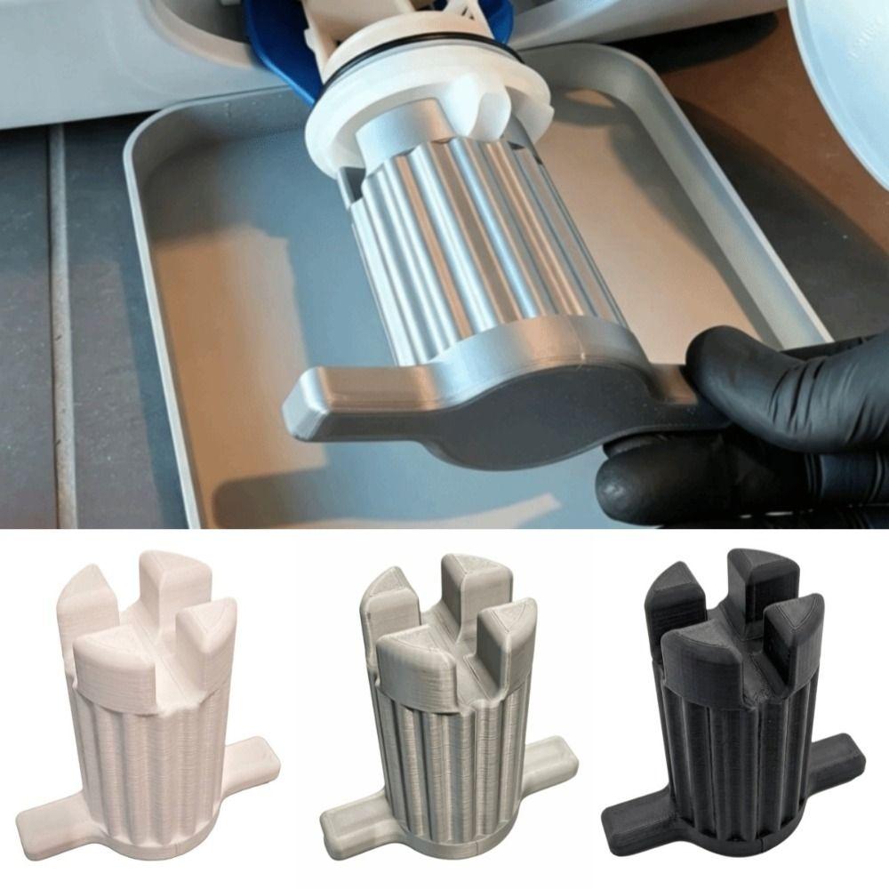 Ribbed Grip Drain Pump Filter Cover Remover Laundry Appliance Maintenance Tool for Stuck Filters