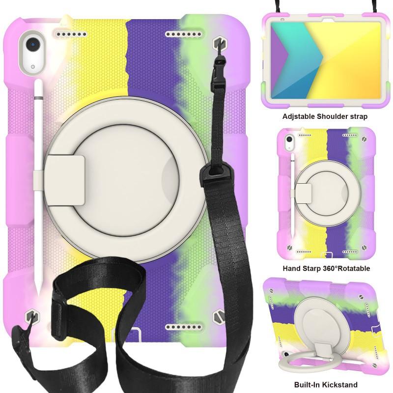 360 Rotating Stand Case IPad 10.9 Inch Kids Handheld Shockproof Hard Cover