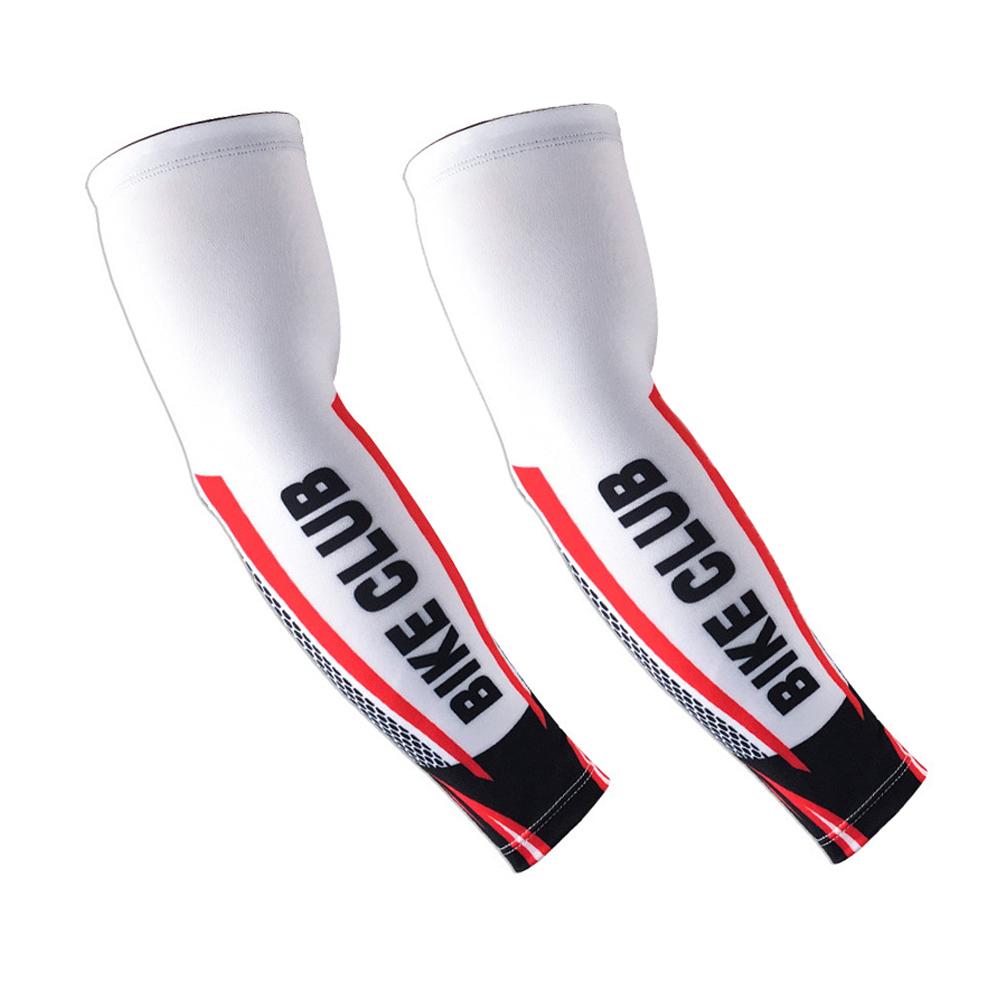 1Pair UV Sun Protection Arm Sleeves Women Men Cooling Compression Arm Cover Bicycle Arm Shield Outdoor Use Ice Silk Sleeves