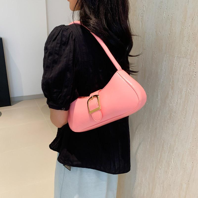 2024 летняя новая тенденция модная ретро сумка подмышкой нишевая дизайнерская сумка через плечо простая модная сумка-мессенджер