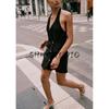 Autumn New Women's Clothing Commute Style Double Breasted Button Decoration Hanging Collar Mini Business Suit and Dress 3608536
