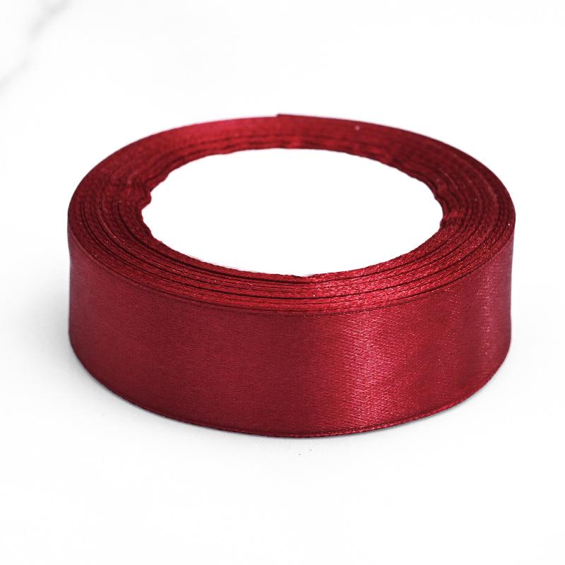 Decorative Embellishments Romantic and Cozy Polyester Ribbon Colorful Ribbon Flower Bag Decoration Ribbon Tie Cake Box Solid Color Clove Bow Ribbon