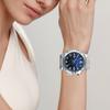 Casio Часы на стальном ремешке с кварцевым механизмом, унисекс, синий циферблат AMW-870DA-2A1V