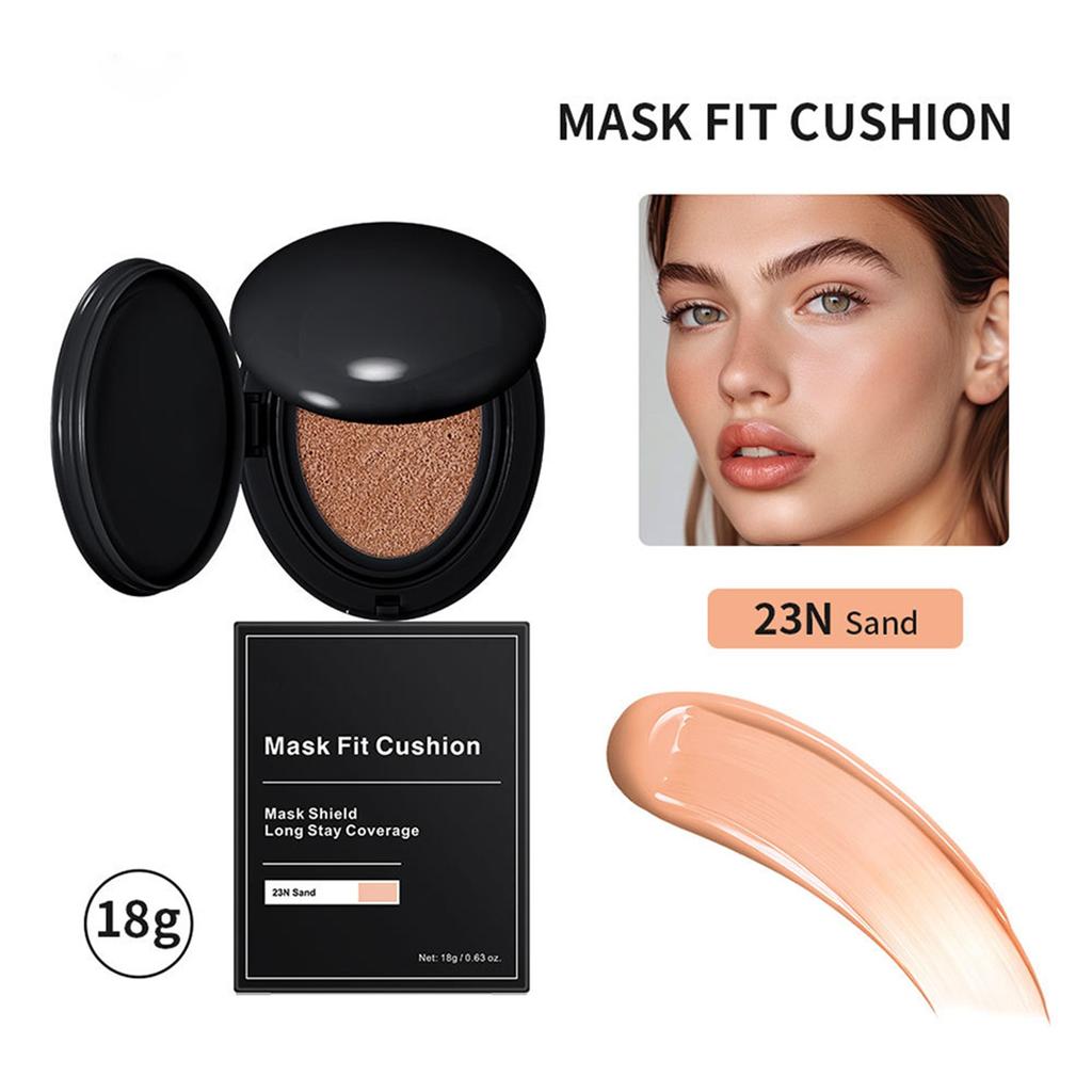 Concealer Hydrating Cushion Foundation Black Cushion Foundation Lightweight Moisturizing High Coverage Non Floating Powder Glossy Hydrating Foundation