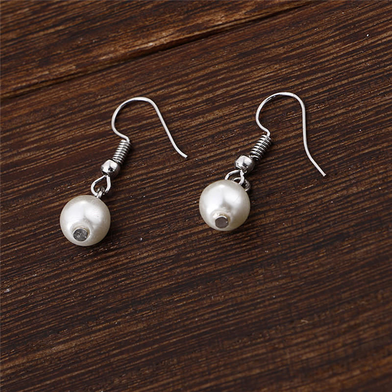 Многослойное жемчужное ожерелье серьги браслет комплект ювелирных изделий свадьба невеста