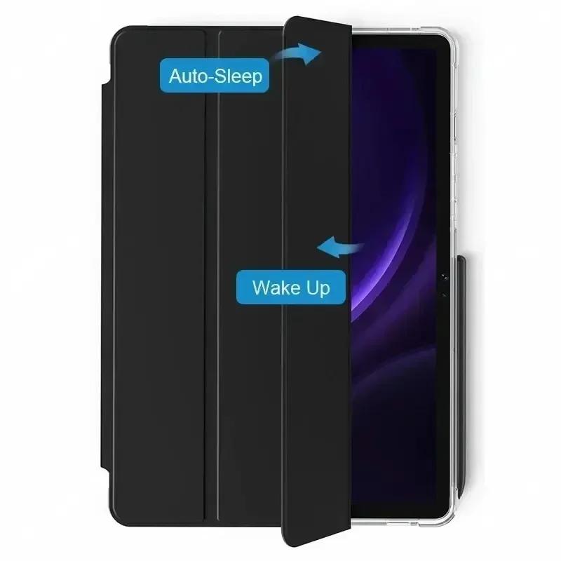 Для Samsung Tab S7 S8 S9 S9FE S10FE 10.9 S11 11“ S10 Plus 12.4 Чехол Smart Cover Для Tab A11 Plus A11 A9 8.7 Plus 11 A8 S6 Lite