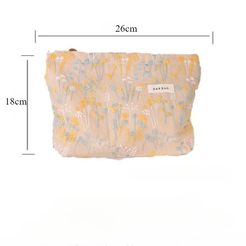 Новая косметичка, Большая вместимость, Инс, Сумка для хранения, Косметика, Портативная, Маленькая и свежая, Туалетная сумка