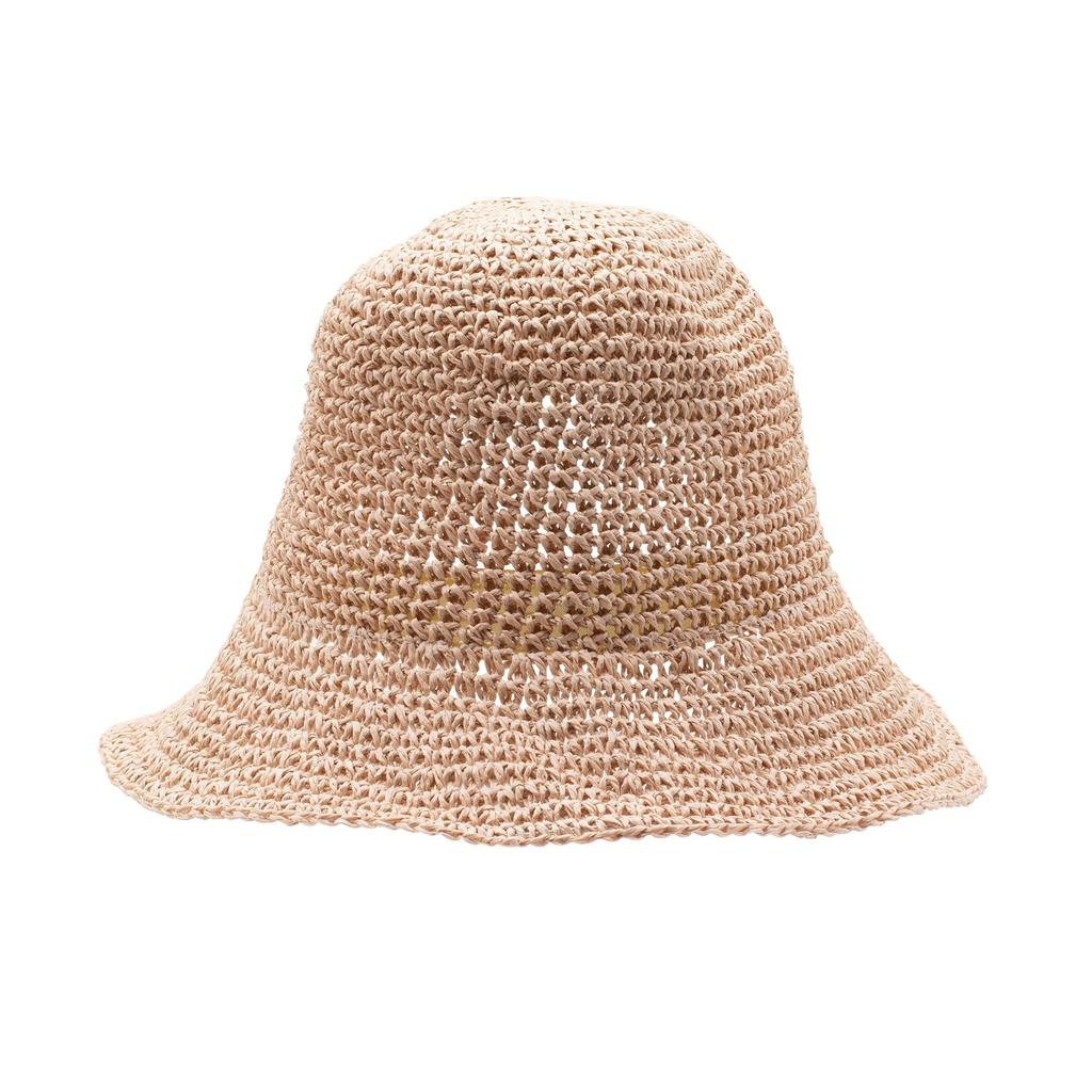 Nomad Sari Floppy Straw Sun Hat – Rose Blush