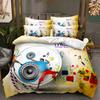 Lightweight Music Bedding Set 3D Duvet Cover 2/3 Pieces AU/DE/EU Full Size Double Quilt Cover Boys Music Enthusiast Room Cover Birthday Gift