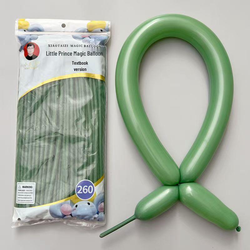 260 Нетоксичных Длинных Воздушных Шаров Макарон для Детей - Магический Клоун Моделирование