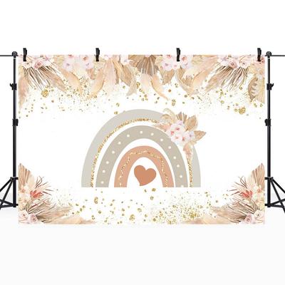 Mocsicka Фон для фотосессии на Baby Shower, Декор для вечеринки в честь первого дня рождения, Фотофон для Крещения, Баннер с реквизитом для студийной съемки новорожденных