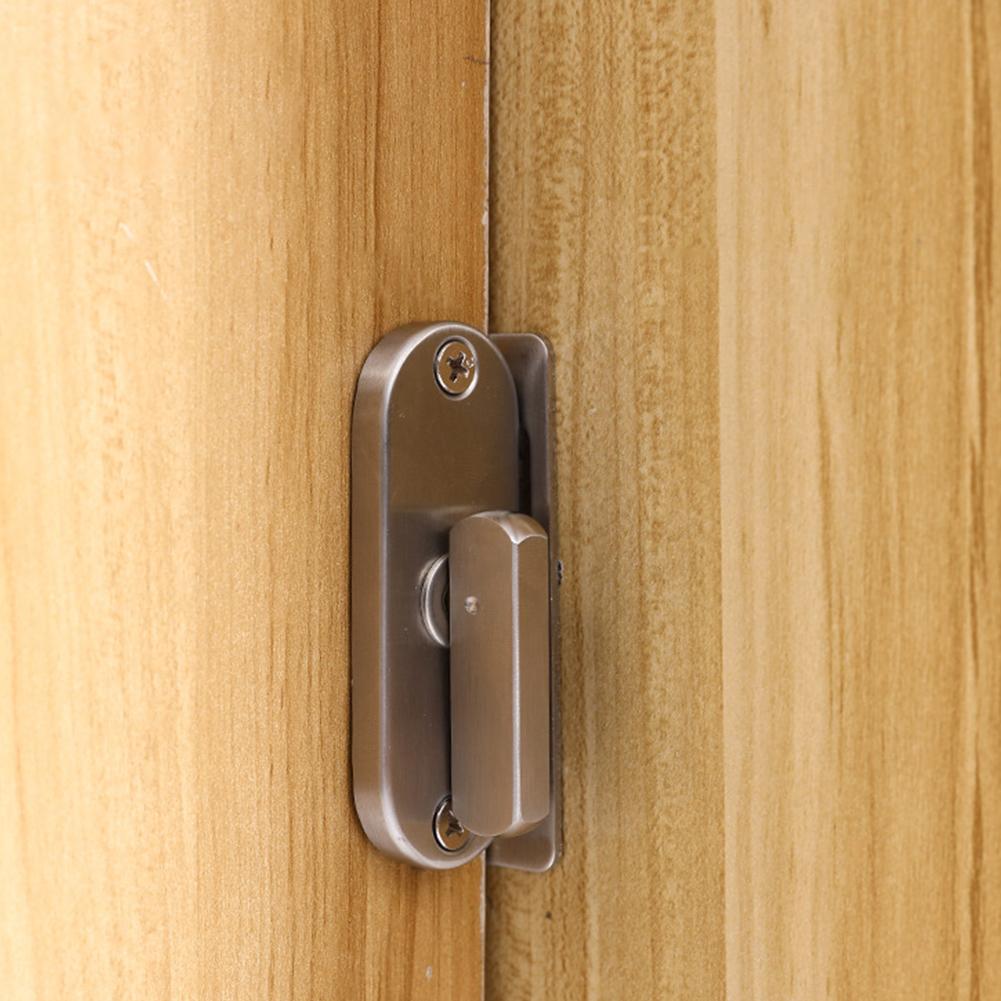 1Pc Door Lock Stainless Steel Multi-layered Polished Door Latch Home Decor For Garage Garden Bathroom Kitchen Office
