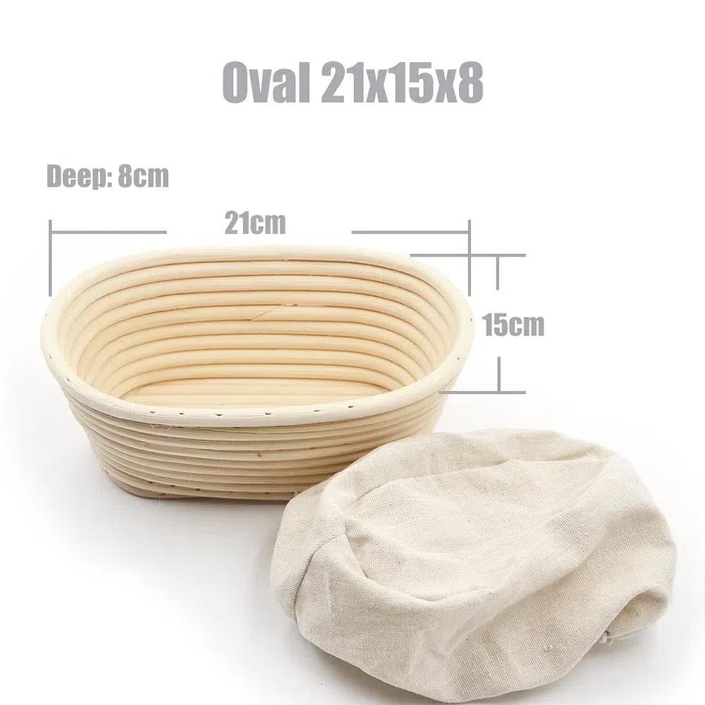 Товары для выпечки Массовая расстойка Banneton Brotform Liner Корзины Плетеная ротанговая корзина Подъем теста