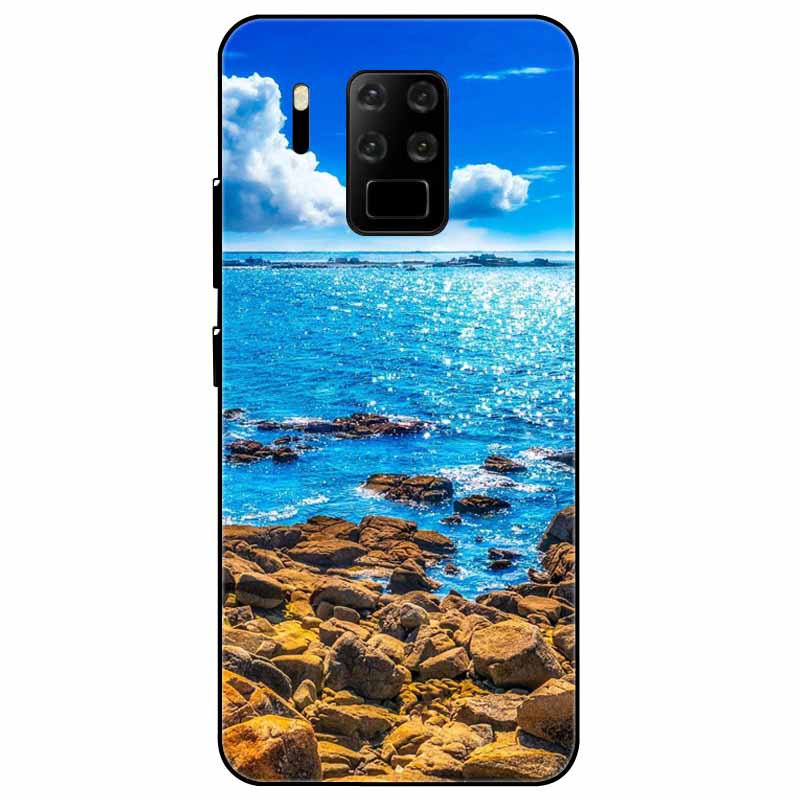 Для OUKITEL C18 Pro C21 C21Pro Чехол Силиконовый Черный Мягкий Защитный Funda Capa для OUKITEL C21 Pro C18 Pro Чехол TPU Мультяшный Чехол