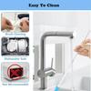 6 PCS Straws Replacement Compatible with 14 oz Reduce Kids Coldee 2.0 Tumbler - Reble Silicone Valve and Straw with Cleaning Brush - Spill-Proof