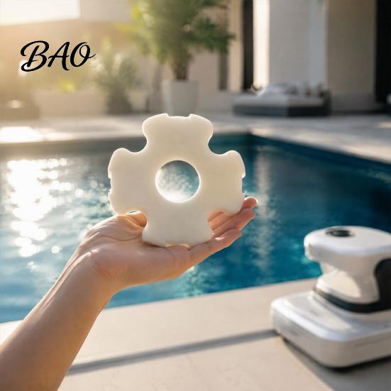 Pool Maintenance Kit 1/2/4/5/7Pcs Cleaner Sponge Pads for WINNY HJ1102P Robotic Cleaner, Sponges Washable Filter Foam Vacuum Debris Scrubber,