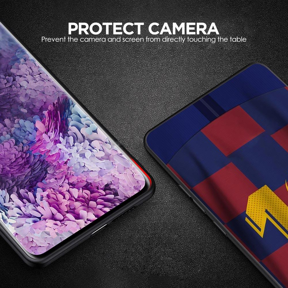 Чехол для телефона с футбольным дизайном на 10 игроков для Samsung Galaxy A55 A35 A17 A07 A15 A13 A25 A51 A71 A72 A73 A32 A52 A52S A41 5G Мягкий ТПУ корпус