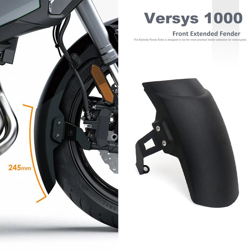 Новые для Kawasaki VERSYS1000 VERSYS 1000 Versys1000 Versys 1000 2019-2023 2022 Пластик для мотоцикла Переднее крыло Защита от грязи Крышка