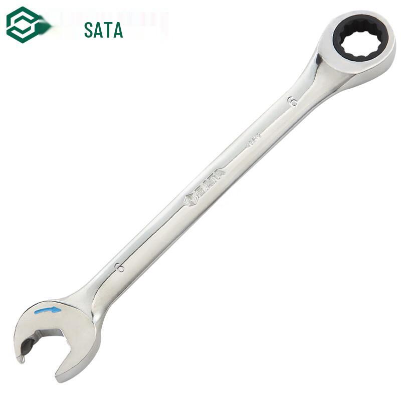 Трещоточный комбинированный ключ SATA 43602
