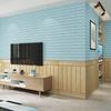 12Pcs 70*38cm 3D Brick Pattern Wall Panels DIY Waterproof for Living Room Bedroom Kitchen Background Wall Decoration