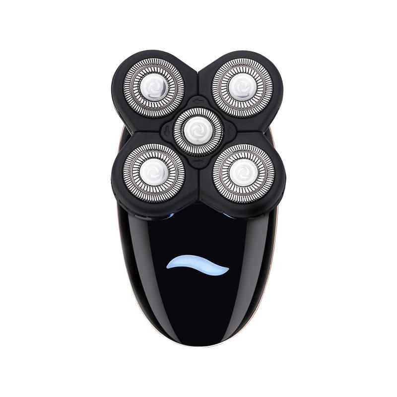 Многофункциональная USB-машинка для бритья в машине с функцией мытья лица и бритвой с 5 лезвиями