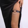 Leg Ring Stylish Sexy Geometric Love Heart Decor Thigh Chain Fashion Jewelry