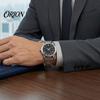 Деловой Повседневный Часы Круглый Циферблат Мужские Часы, Арабские/Римские Цифры Светящиеся Наручные Сплав Ремешок Формальные Наручные Часы с Стальным Браслетом, Подарок для Него Минималистичный