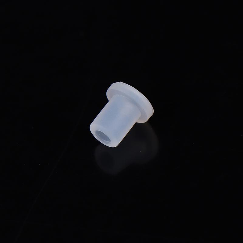50Pcs Ciss Hollow Plug Transparent Ink Rubber Plug Empty Connector For Cartridge