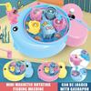 Mini Magnetic Rotating Fishing Toy With Cute Cartoon Design And Gachapon Function Perfect For Kids Family Play Gifts