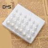 12 Pairs Ear Studs Faux Pearl Different Sizes Smooth Anti-allergy Lightweight Exquisite Ear Decoration Jewelry Prom Party Bride Stud Earrrings