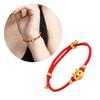 Adjustable Rope Bracelets Chinese New Year Dragon Shaped Handchains Stylish Bangle Jewelry Gift for Women and Girls