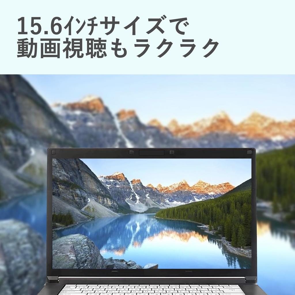 Ноутбук Fujitsu с большим экраном Intel 6-го поколения FUJI TSU LIFEBOOK Office с несколькими настройками Завершено 8 ГБ SSD [Б/у ноутбук] Celeron-3855U (1,6