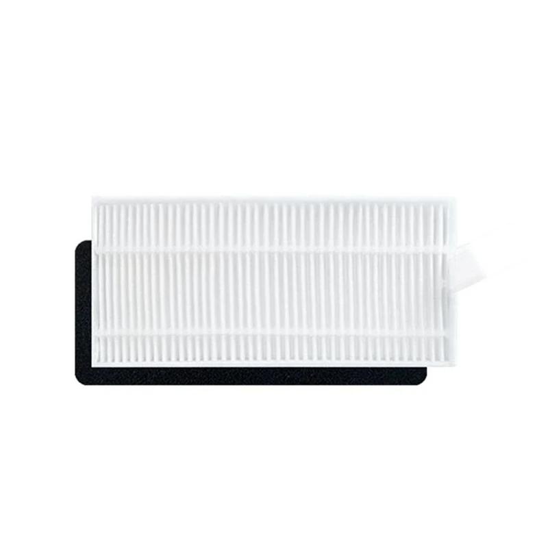 Compatible for Honiture Q6 SE / iLife T10S / Aonus i8 / Everybot Q3 Plus / Q3 Parts Main Side Brush Cloth Filter Dust Bag
