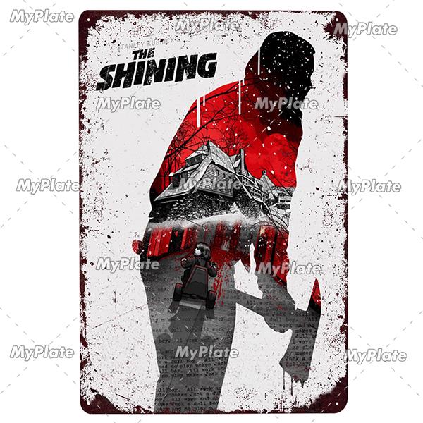 Фильм Металлическая табличка Металлический постер Жестяная табличка Табличка Металлический Винтажный Настенный декор для Бара Паба Клуба Мужской пещеры Кино На заказ