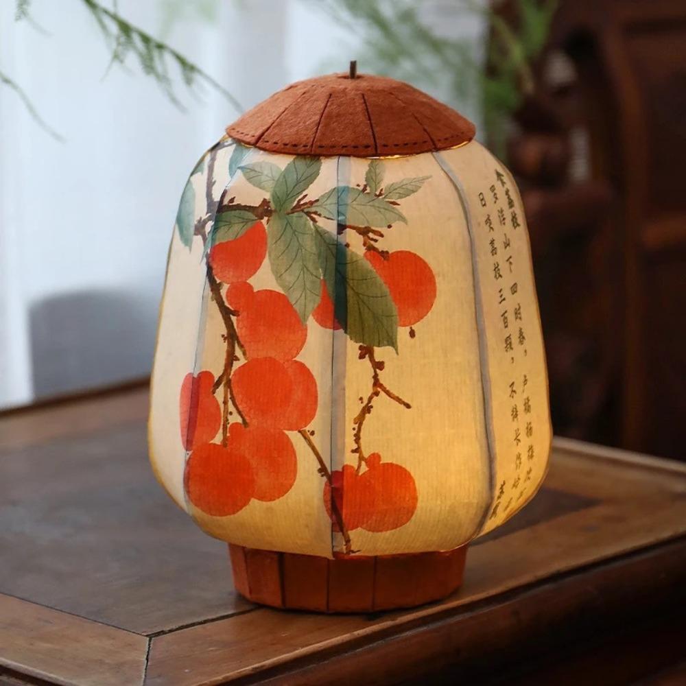 Ancient Style Autumn Festival Decorative Lantern Luminous Handheld Classic Light Lantern Festival