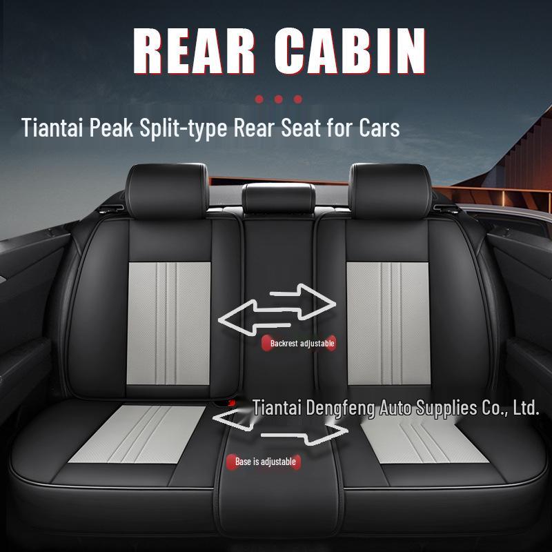 PG45 Full Coverage Leather Car Seat Cushion – Universal Fit for SUV, Sedan, Pickup (Four Seasons)