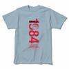 Coolmind U0014-T2 1984 Graphic Print Men T Shirt O-Neck Loose Tshirt Men 100% Cotton Tee Shirts