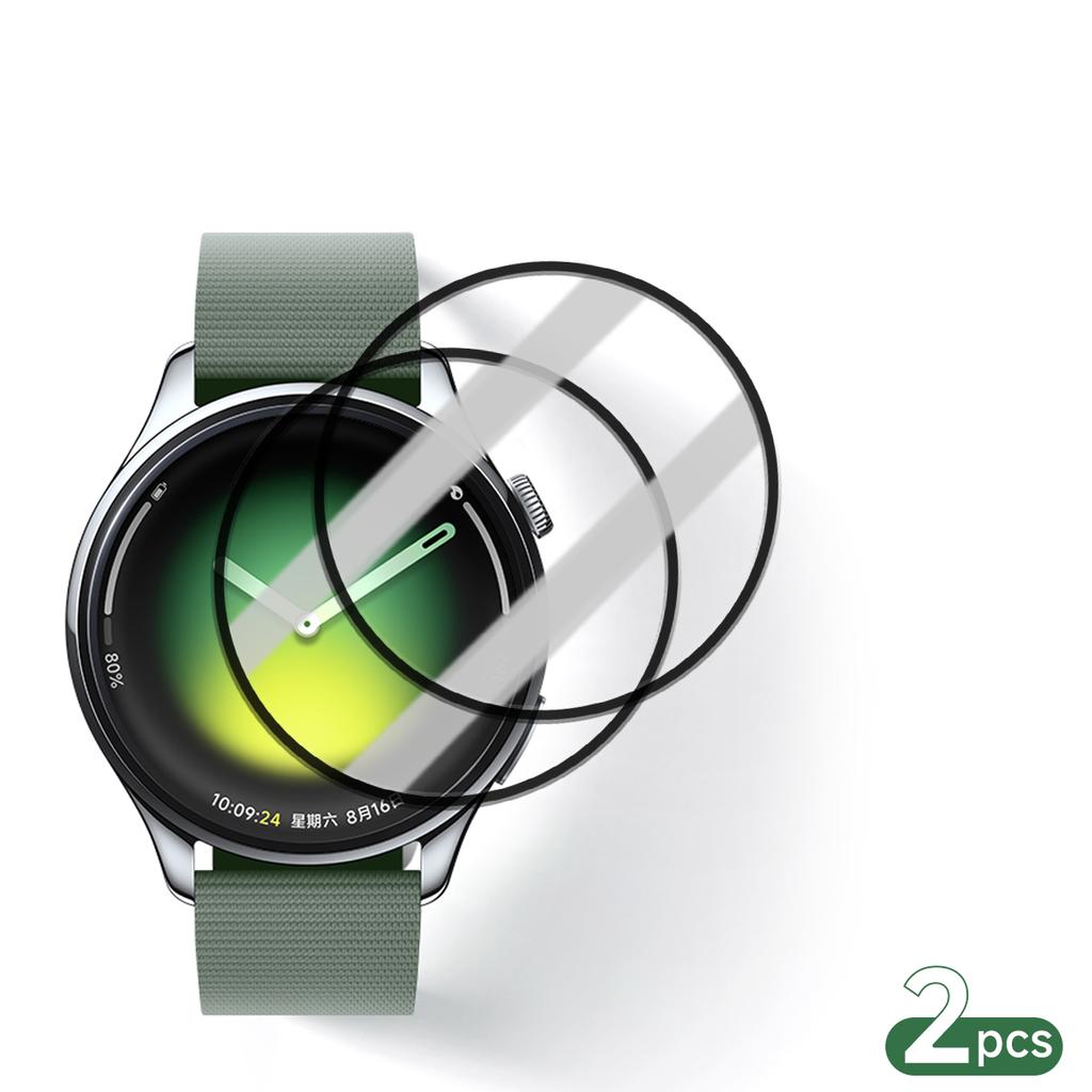 Защитное стекло для Xiaomi Watch 5 3D Изогнутое Защитное стекло Ультра-HD Полное покрытие Защитная пленка для Mi Watch 5 Аксессуары