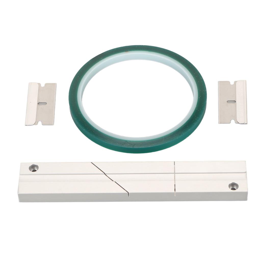 1 4 10 Inch Tape Splicing Set Professional Tape Splicing Block with Er Tape and 2 Cutting Blades for Revoxsonido 1 4