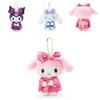 Cute Sakura Cherry Blossom Kimono Series Kuroomi Jadeite Dog Plush Toy Pendant Soft And Cuddly