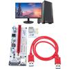 Pcie Pci-e Express 1x To 16x Удлинитель Райзер Карта Адаптер Btc Eth