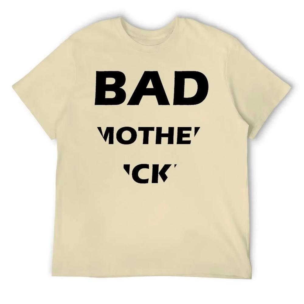 Футболка-бандана Bad Mother ко Дню матери, свежая спортивная классная футболка для фитнеса, размер США