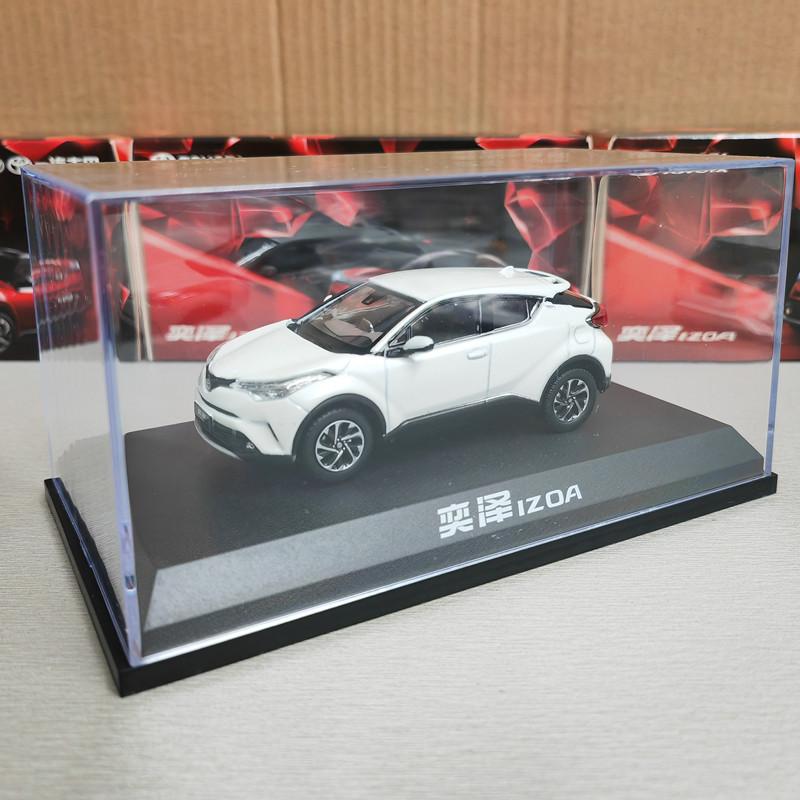 1/43 Toyotas IZOA SUV Alloy Car Model Diecast Metal Vehicles Car Model Miniature Scale High Simulation Collection Childrens Gift
