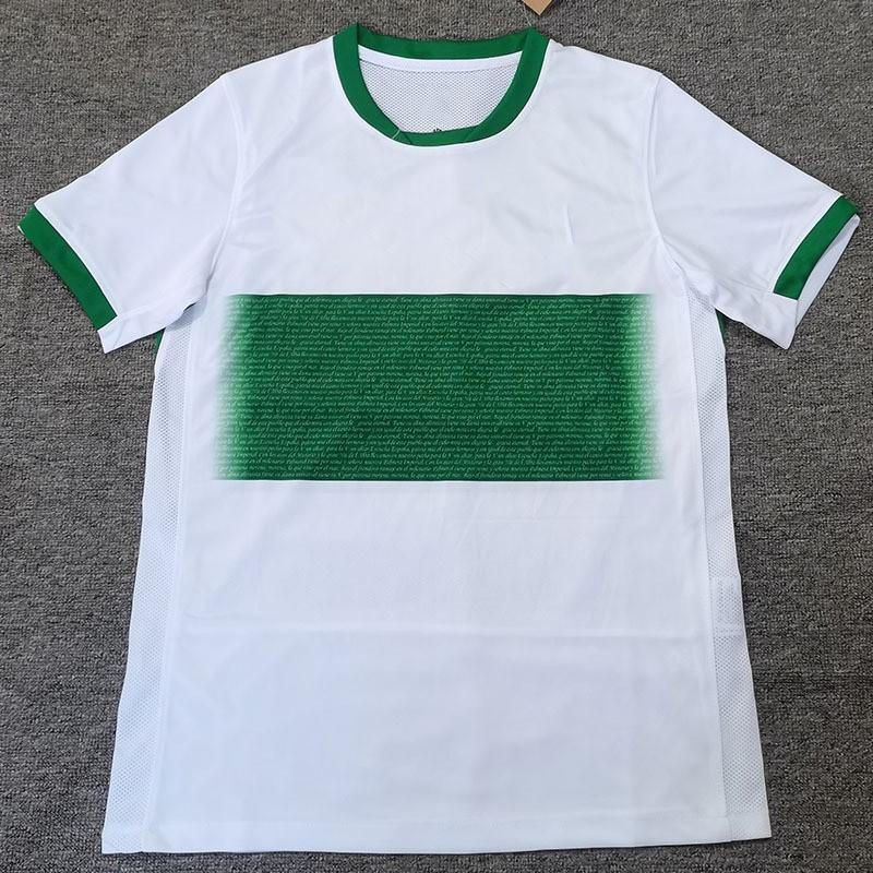 Mens Short Sleeve Football Jersey Elche Home Kit ''-'' Fan Edition Bamboo Fiber Sportswear