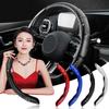 Car Steering Wheel Cover Non-slip Carbon Fiber Ultra-thin Card Cover For Model S Model X Model Y Cybertruck Model 3 Model Y