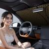 Автомобильный солнцезащитный козырек на лобовое стекло Защита от солнца Козырьки на лобовое стекло Складная шторка для автомобиля Защита от УФ-излучения