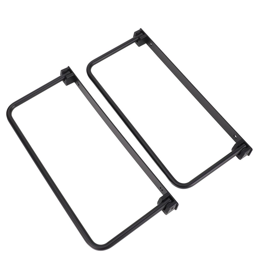 2 шт. Складная подставка для обуви для дома на колесах, алюминиевый сплав, компактная, настенная полка-органайзер для обуви для отеля, гостиной, черная