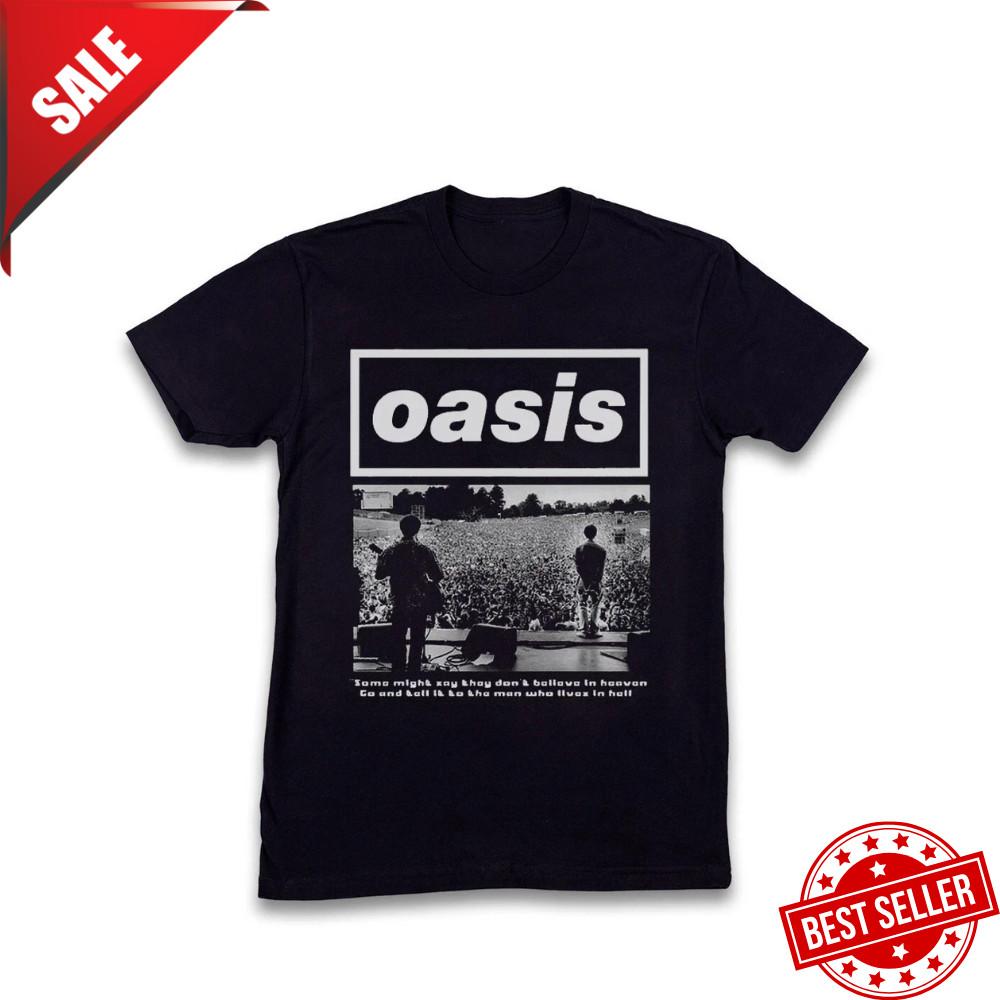 Футболка Oasis Some Might Say Concept, Унисекс, Хлопок, Перепечатка, Размеры S-5XL