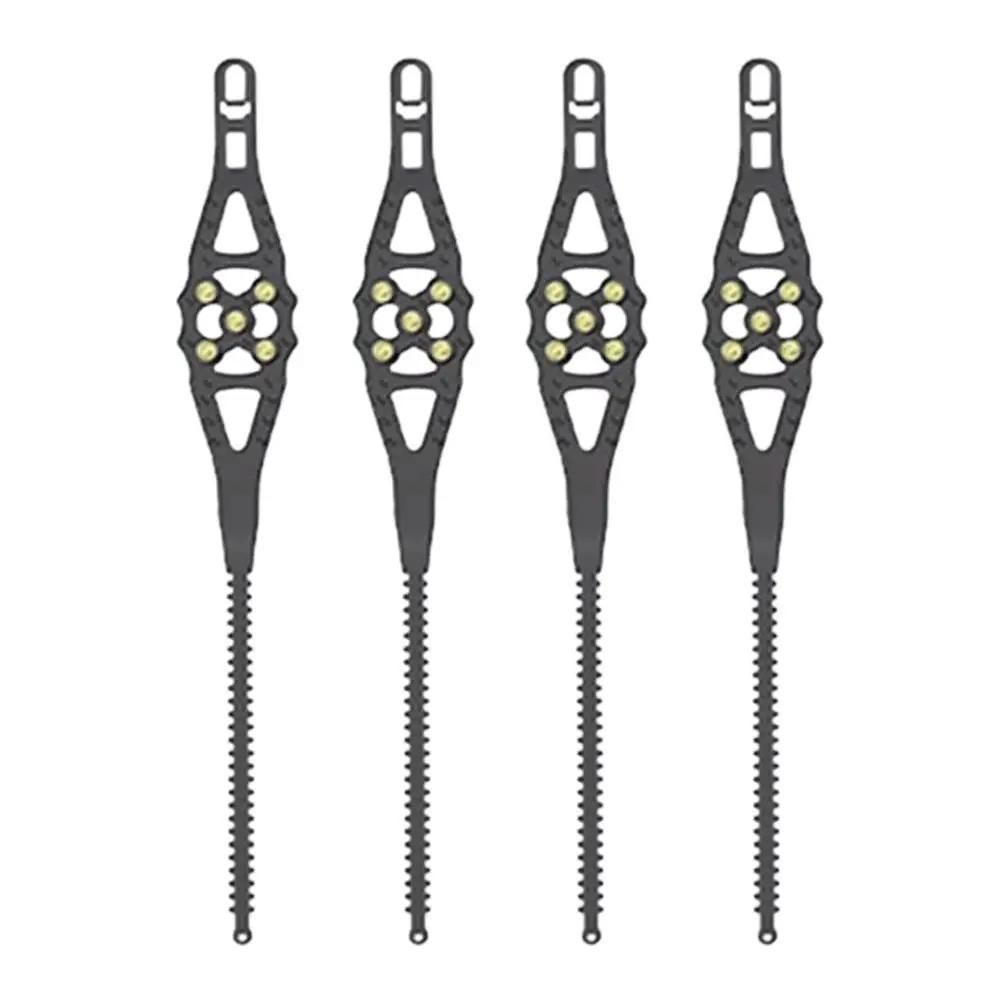 2/4 шт. Автомобильная шина противоскользящая цепь внедорожник внедорожное колесо снег грязь универсальное колесо нескользящая цепь противоскольжения утолщенная шина расширенная шина S2O4