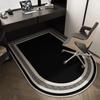 Минималистичный ковер в стиле люкс с аркой - Прочный для книжных полок, Офисные напольные коврики, Защитные накладки для стульев - Домашний декор